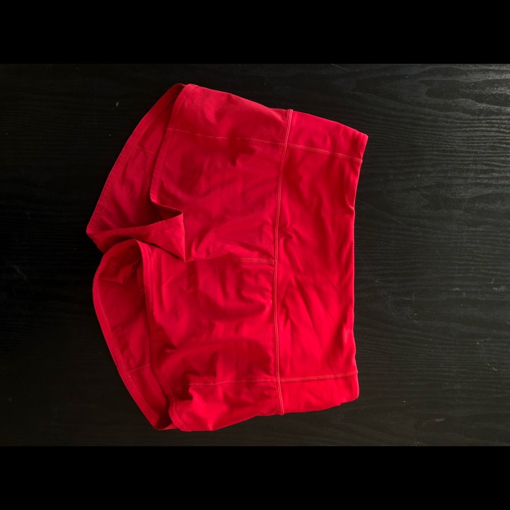 Speed Up Short High-Rise 2.5" Dark Red